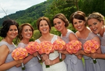 Bride and Bridesmaids at Lomond Arms